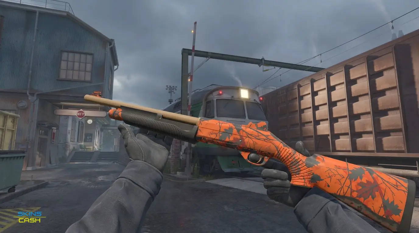 Nova | Blaze Orange — In-game inspect