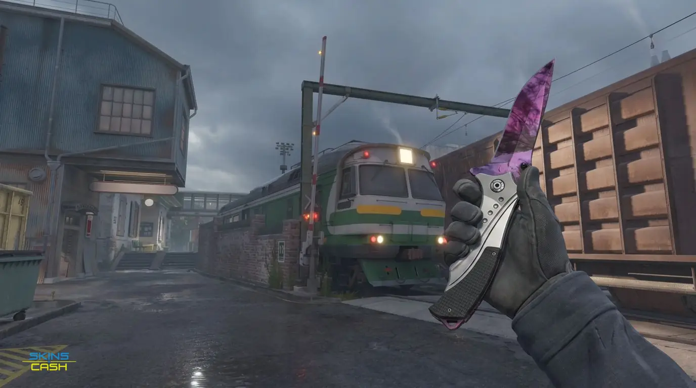 ★ Nomad Knife | Doppler Phase 2 — In-game inspect