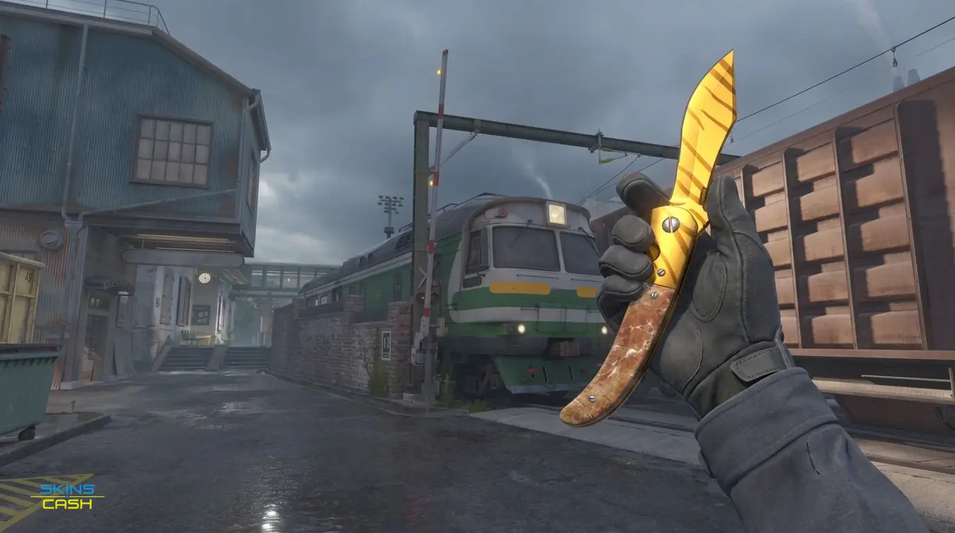 ★ Navaja Knife | Tiger Tooth — In-game inspect