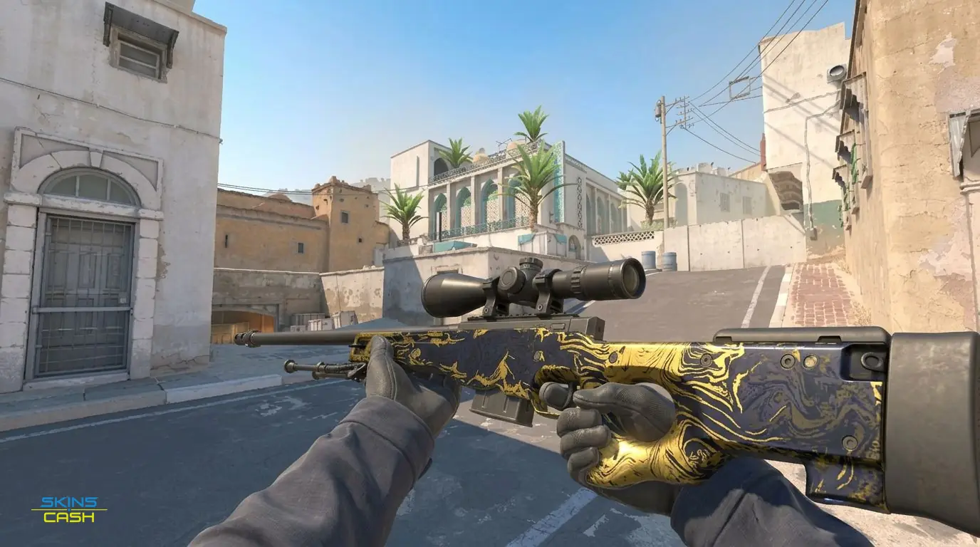 AWP | Man-o'-war — In-game inspect
