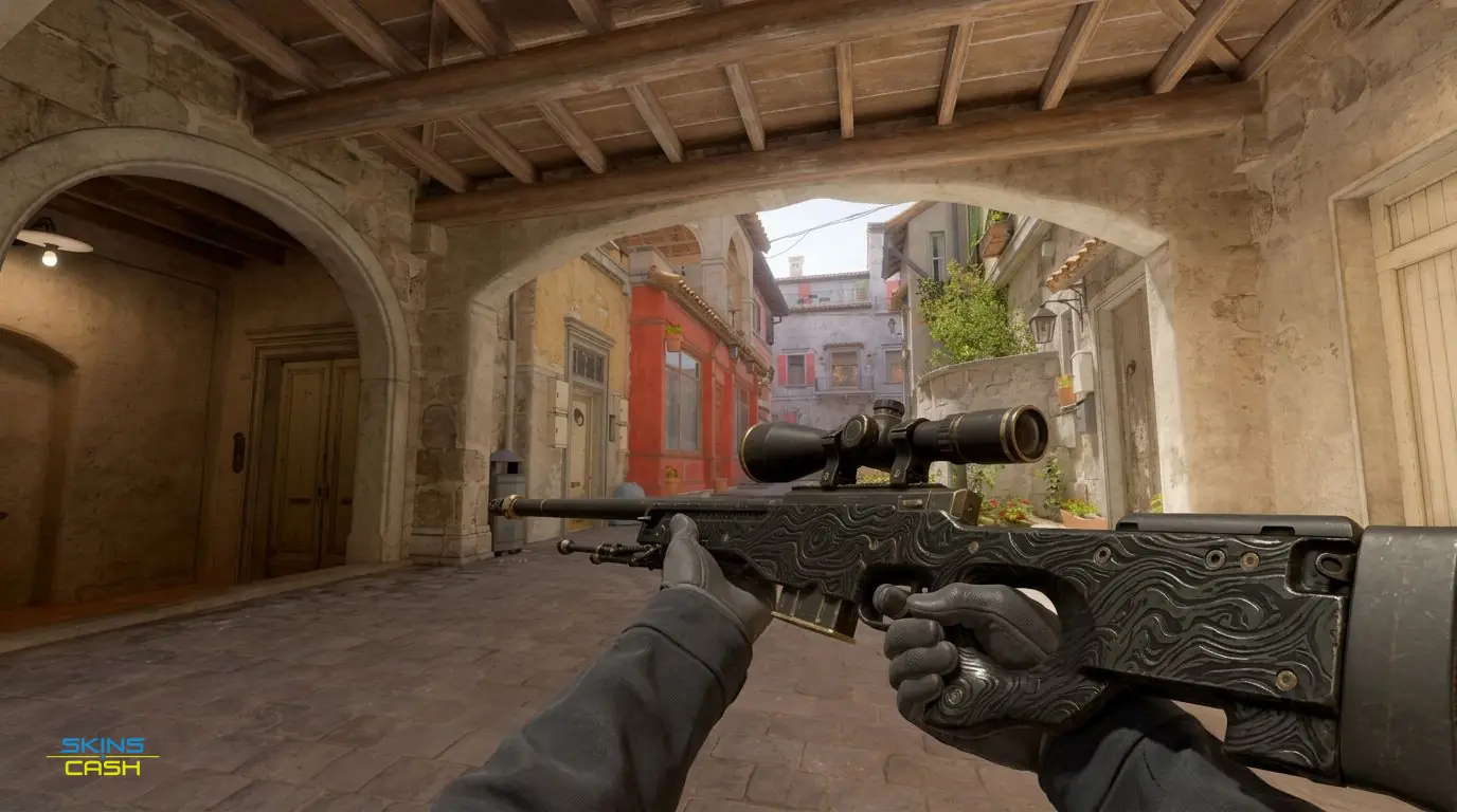 AWP | Black Nile — In-game inspect