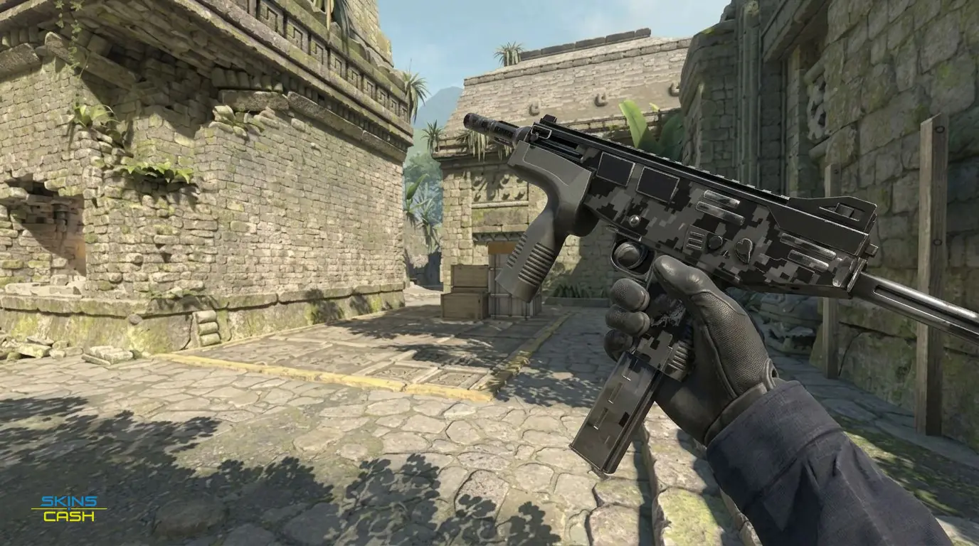 MAG-7 | Metallic DDPAT — In-game inspect