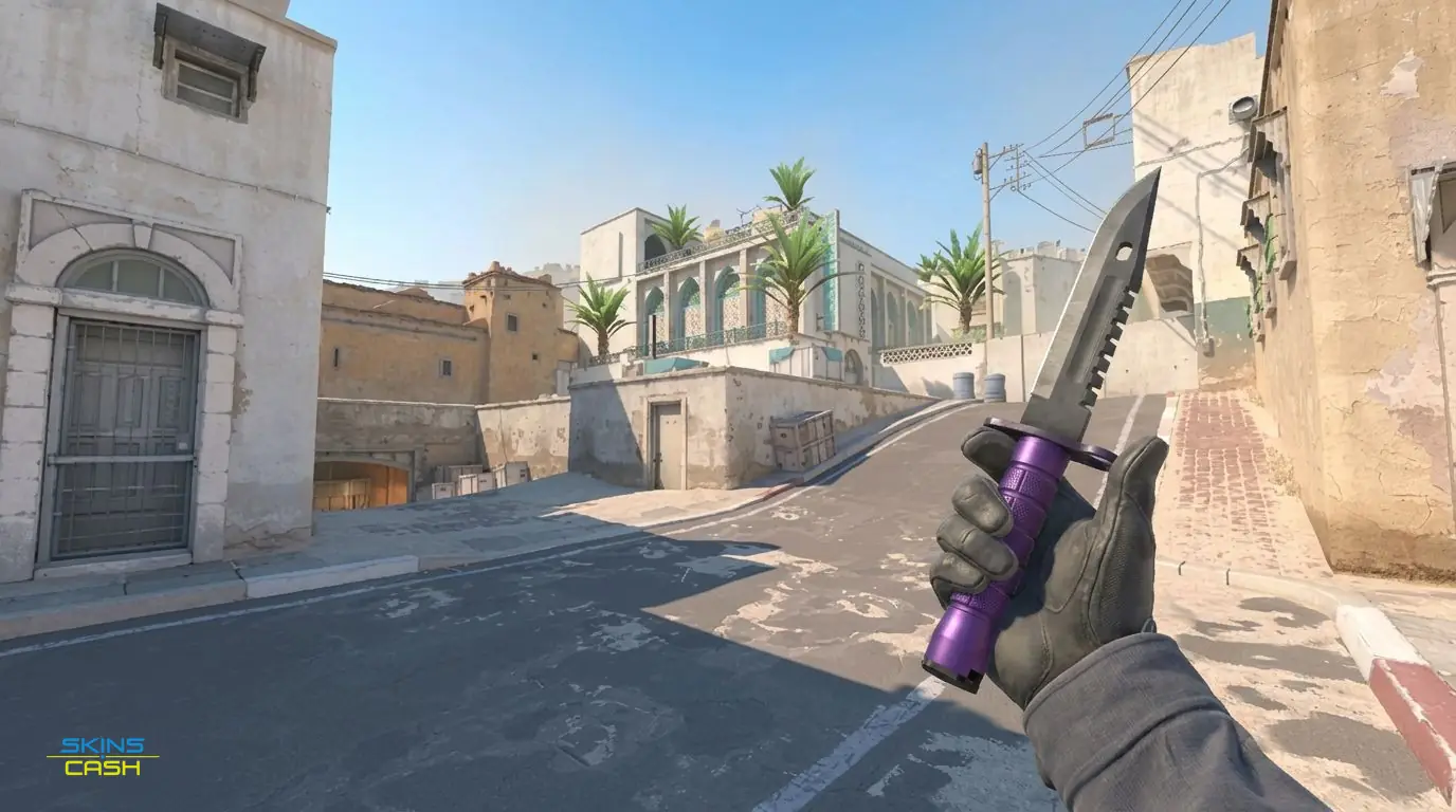 ★ M9 Bayonet | Ultraviolet — In-game inspect