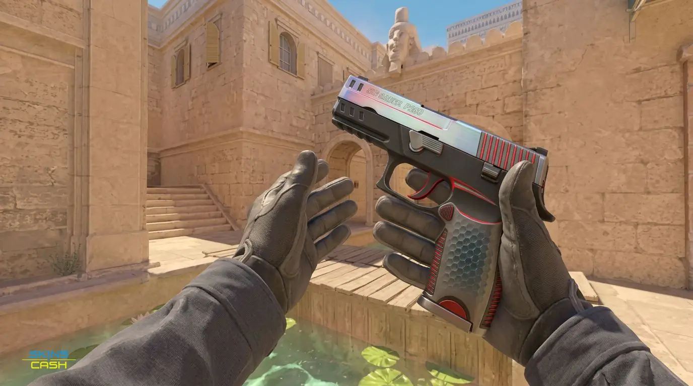 P250 | Cyber Shell — In-game inspect
