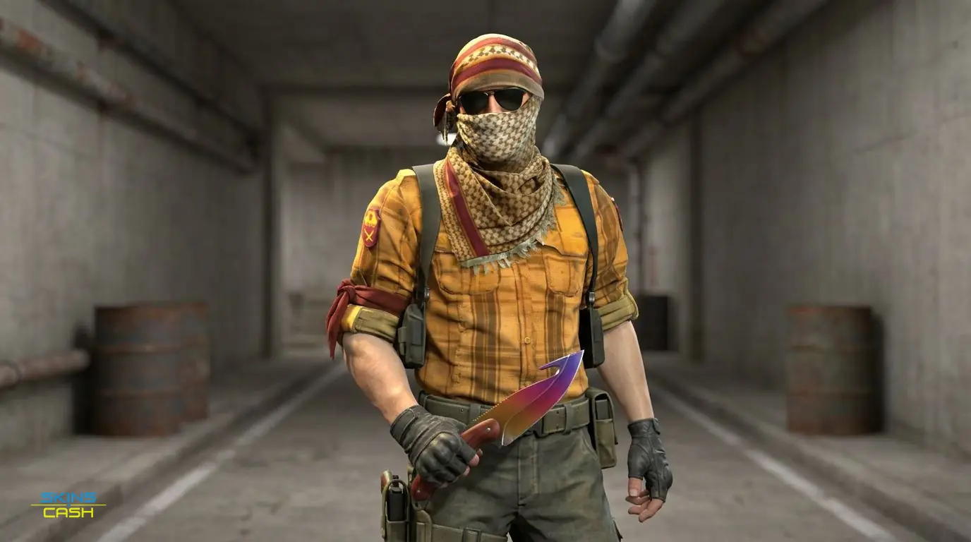 ★ Gut Knife | Fade — In the field