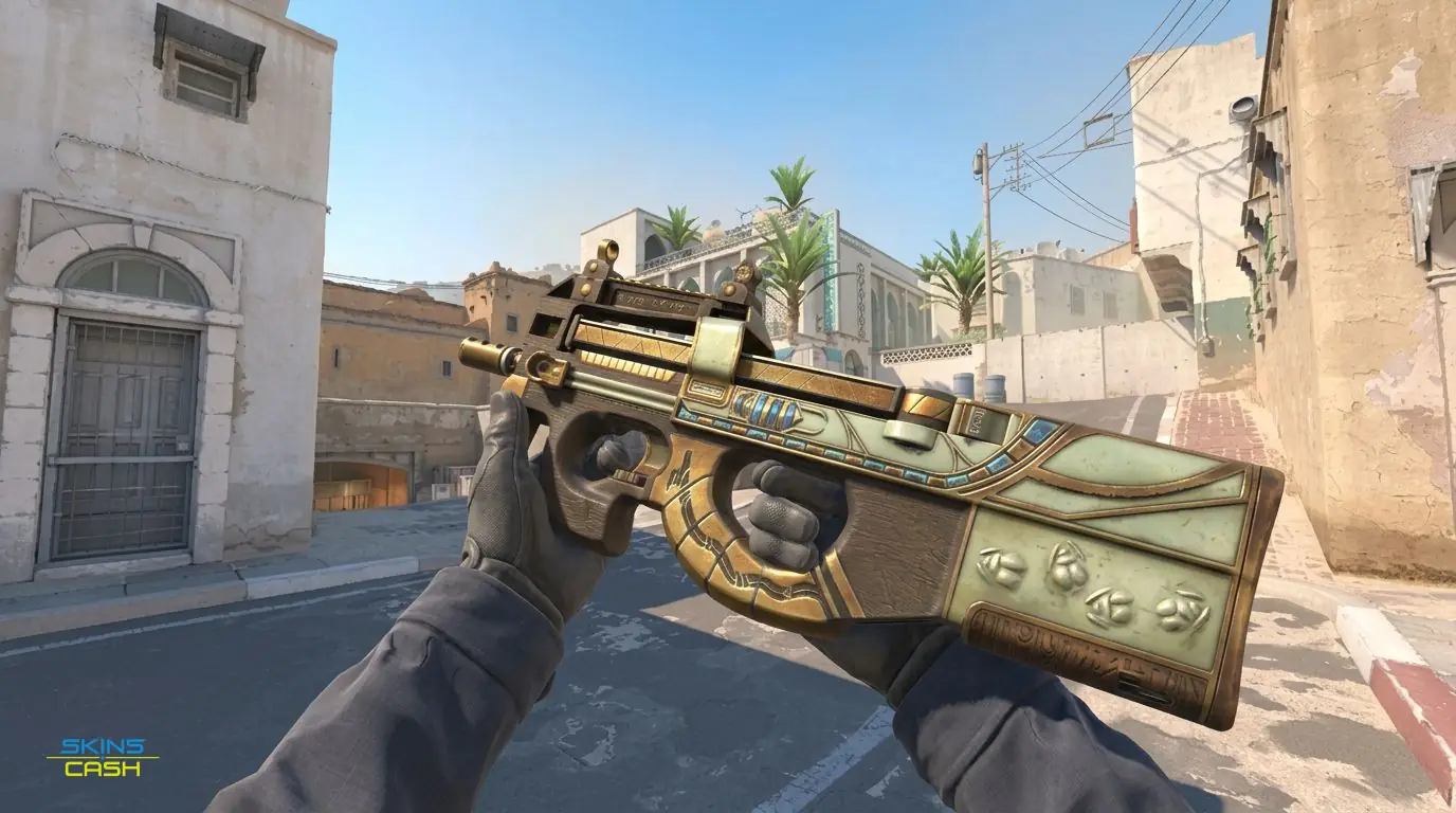 P90 | ScaraB Rush — In-game inspect