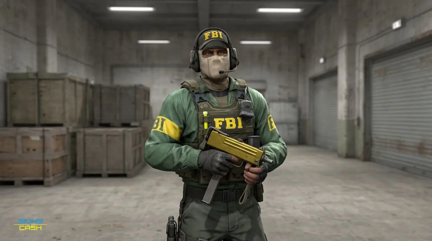 MAC-10 | Gold Brick — In the field