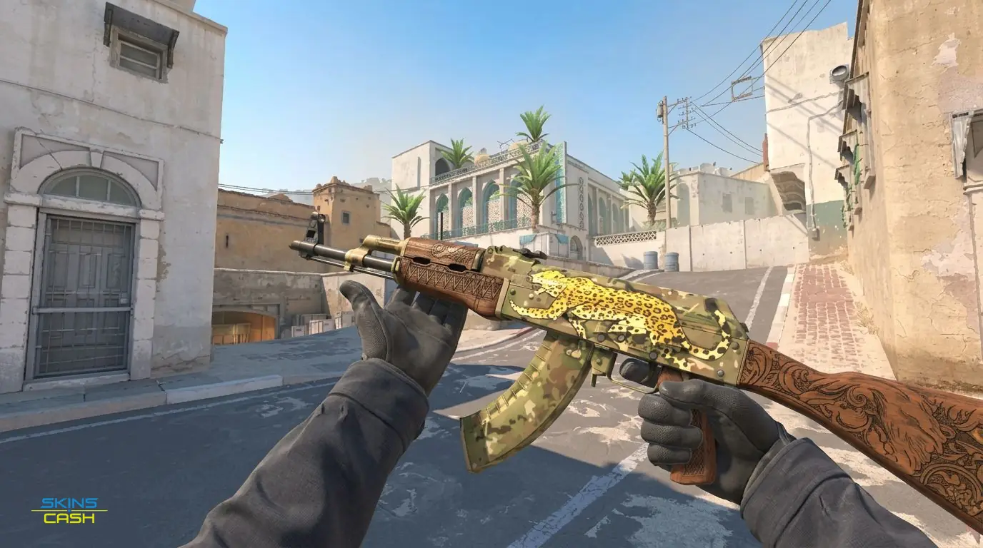 AK-47 | Panthera onca — In-game inspect