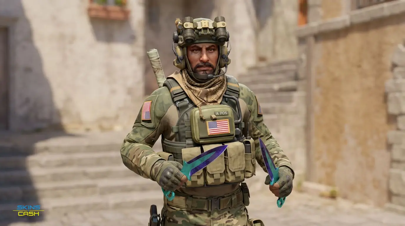 ★ Shadow Daggers | Doppler Phase 3 — In the field