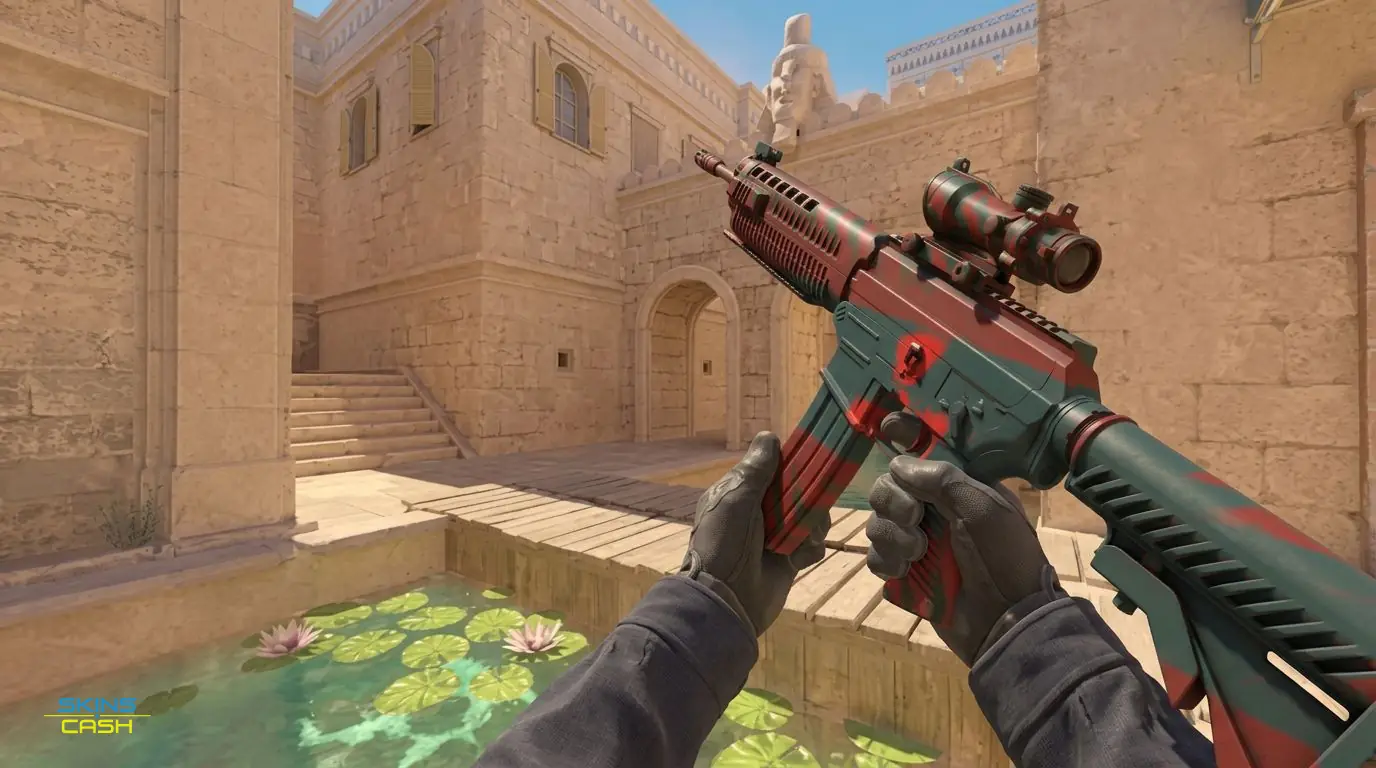 SG 553 | Fallout Warning — In-game inspect