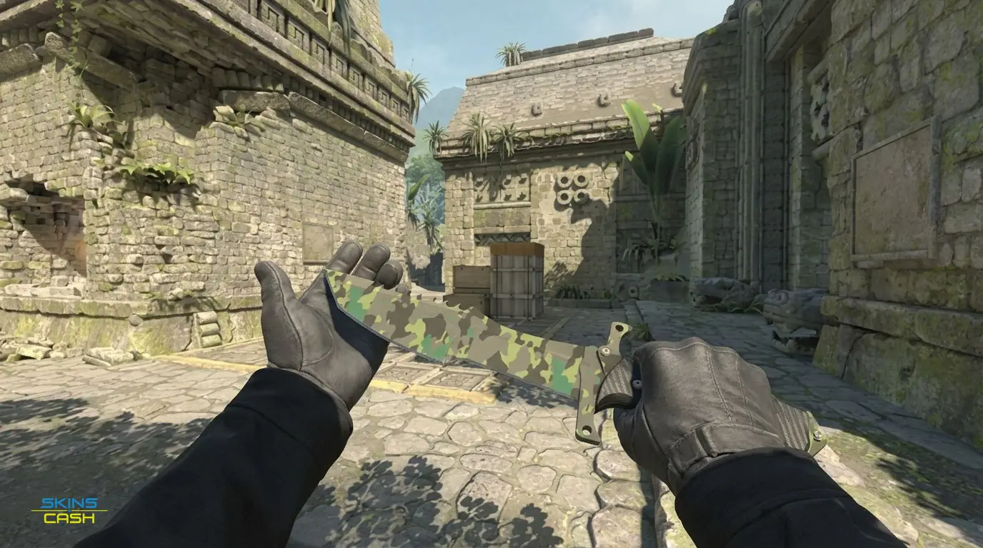 ★ Huntsman Knife | Boreal Forest — In-game inspect
