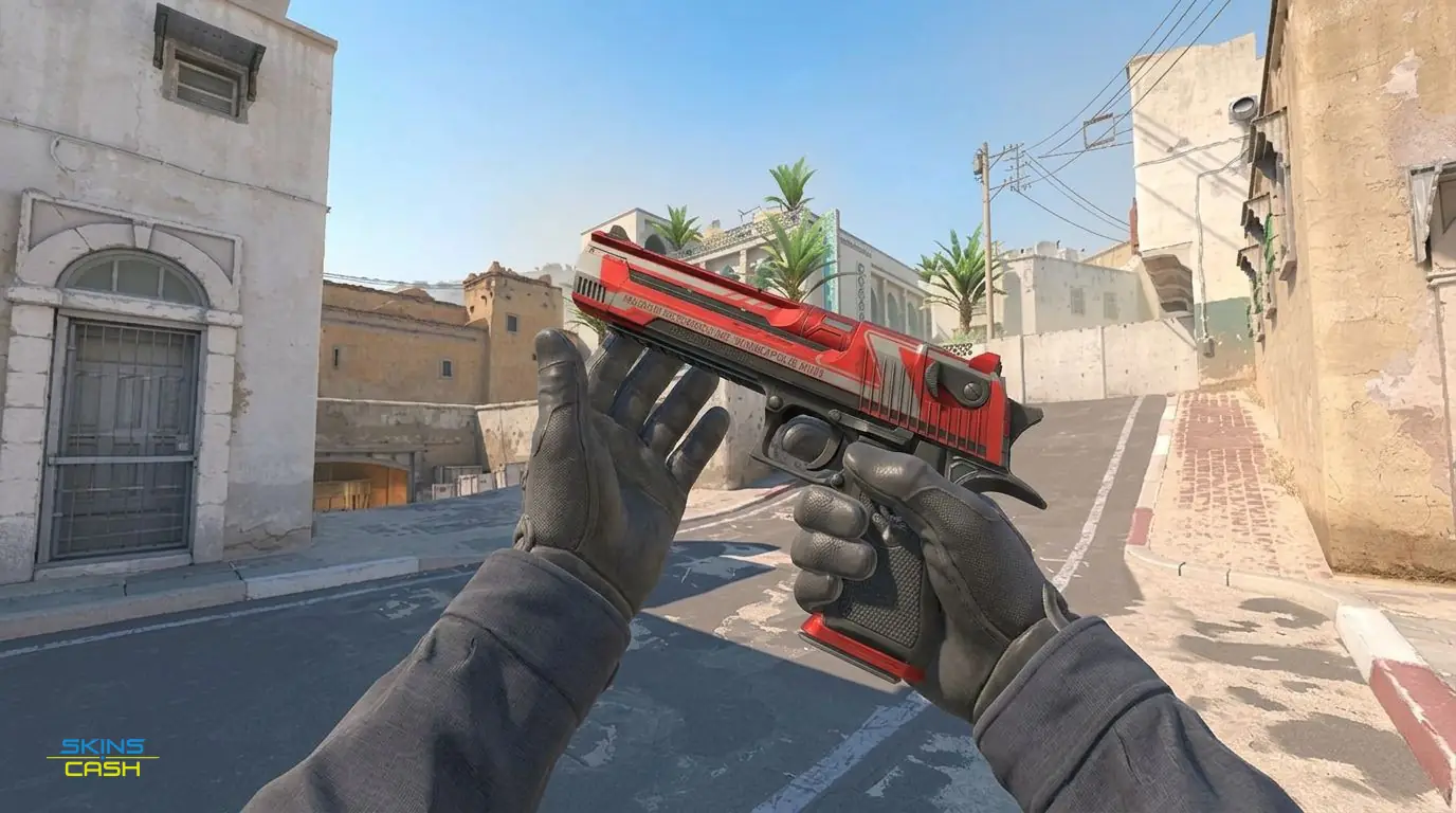 Desert Eagle | Code Red — In-game inspect