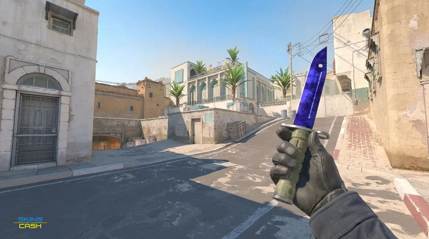 ★ Bayonet | Doppler Sapphire — In-game inspect