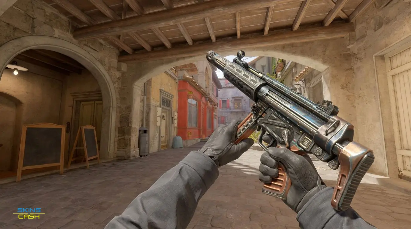 MP5-SD | Gauss — In-game inspect