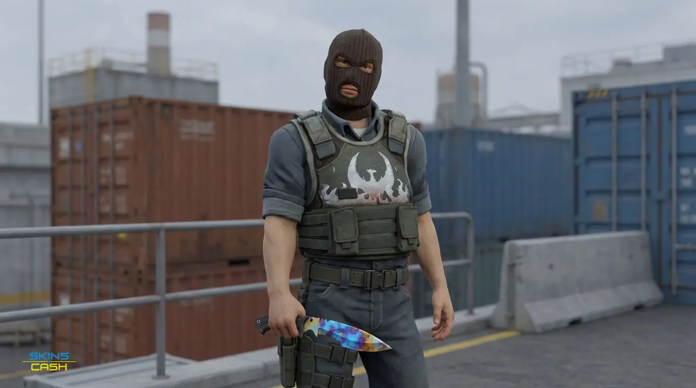 ★ Kukri Knife | Case Hardened — In the field