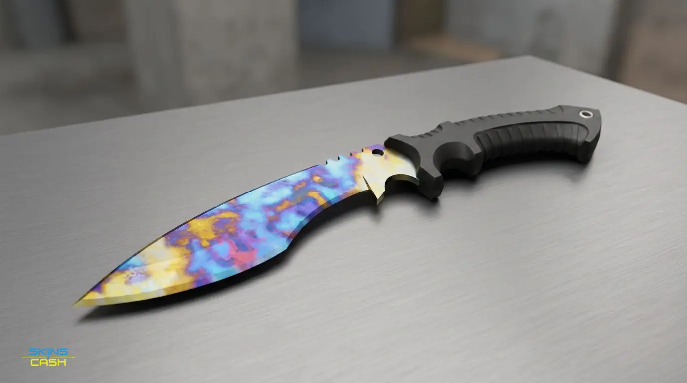 ★ Kukri Knife | Case Hardened — Product view