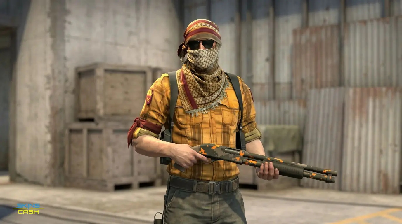 Sawed-Off | Orange DDPAT — In the field