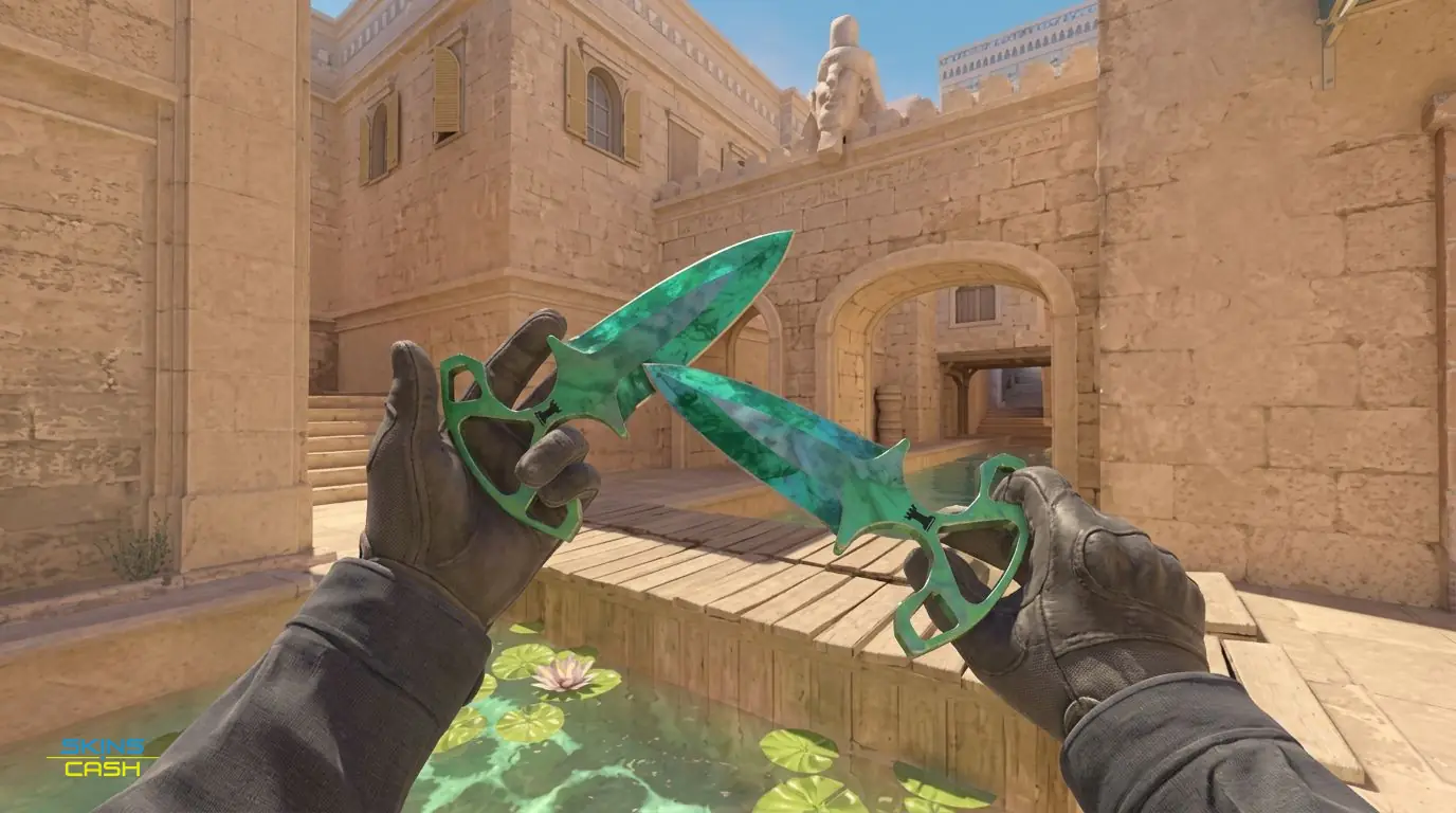 ★ Shadow Daggers | Gamma Doppler Phase 2 — In-game inspect