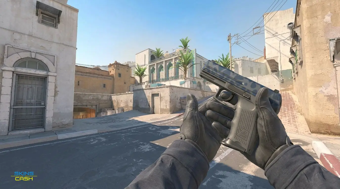 P2000 | Ocean Foam — In-game inspect