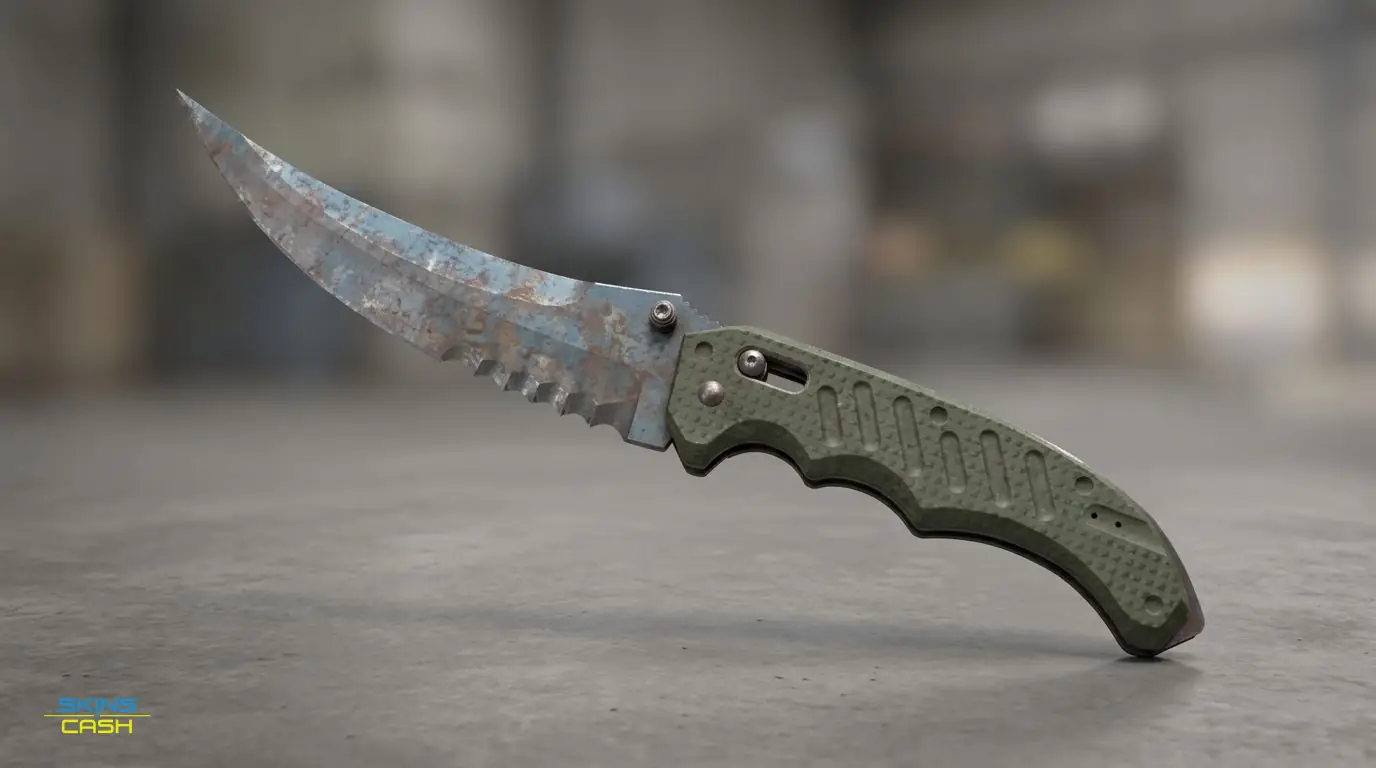 ★ Flip Knife | Rust Coat — Product view