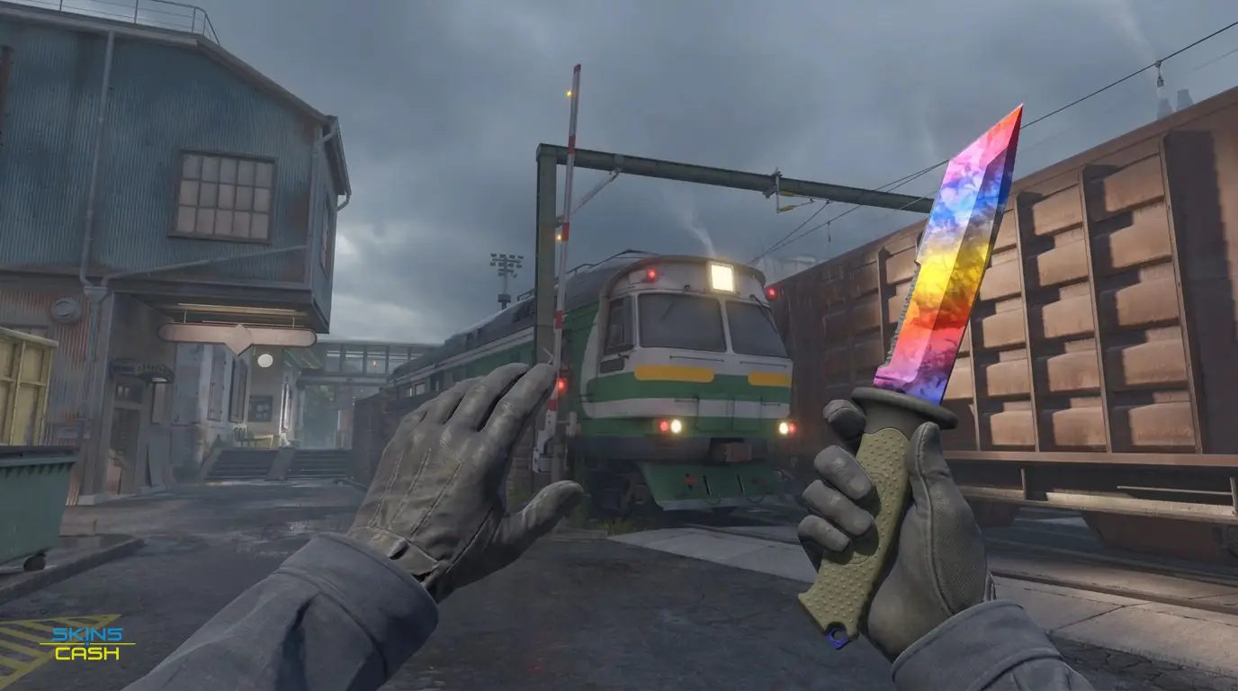 ★ Ursus Knife | Marble Fade — In-game inspect