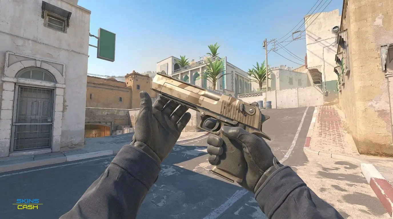 Desert Eagle | The Bronze — In-game inspect