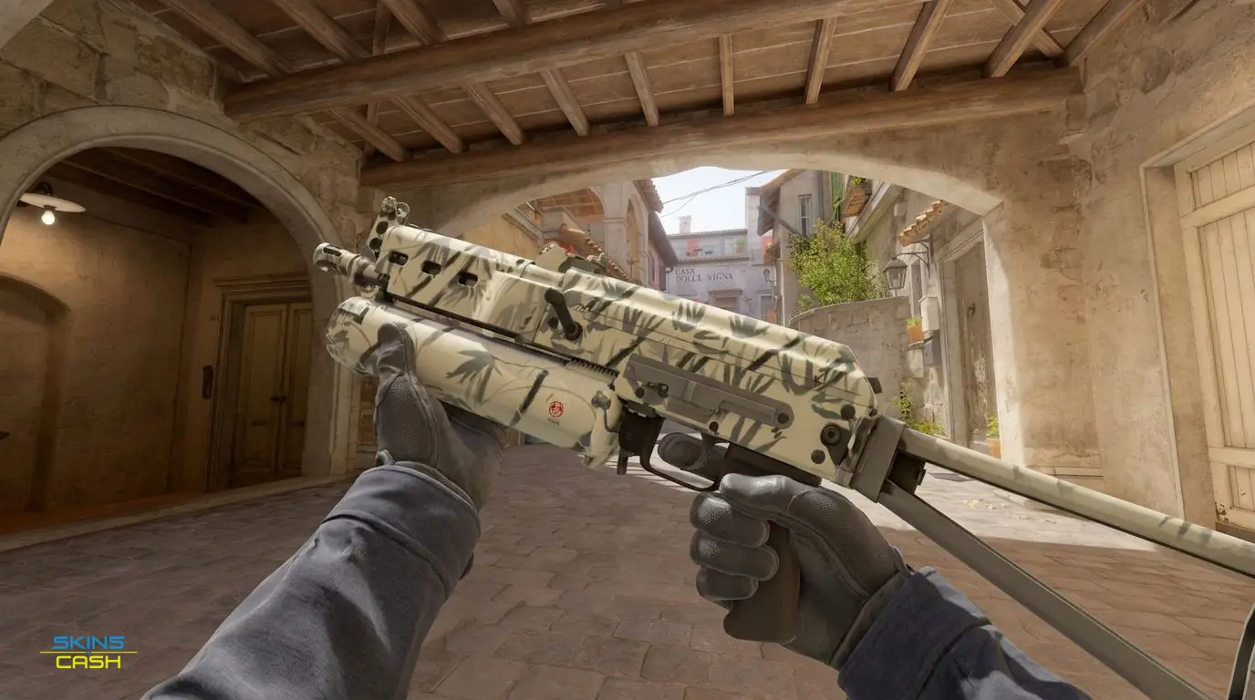 PP-Bizon | Bamboo Print — In-game inspect