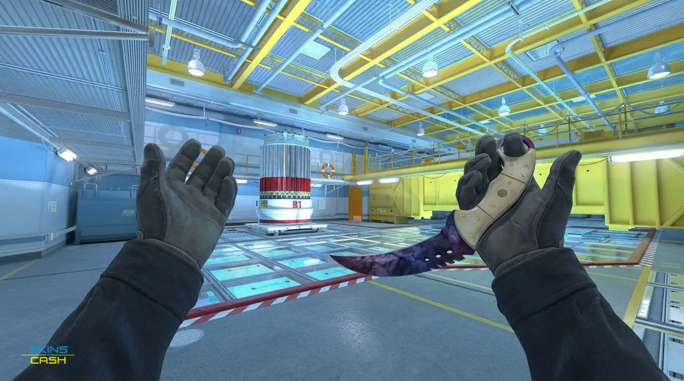 ★ Talon Knife | Doppler Phase 1 — In-game inspect
