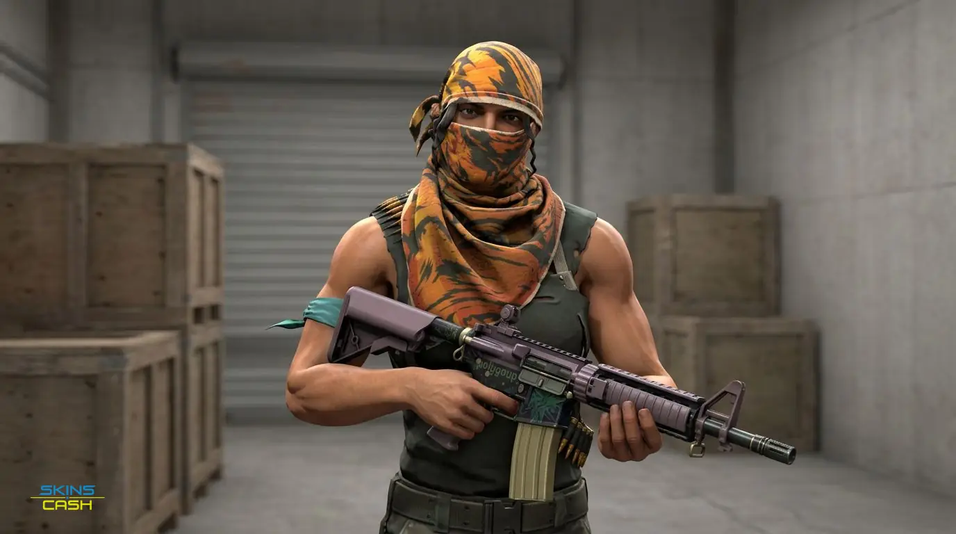 M4A4 | Polysoup — In the field