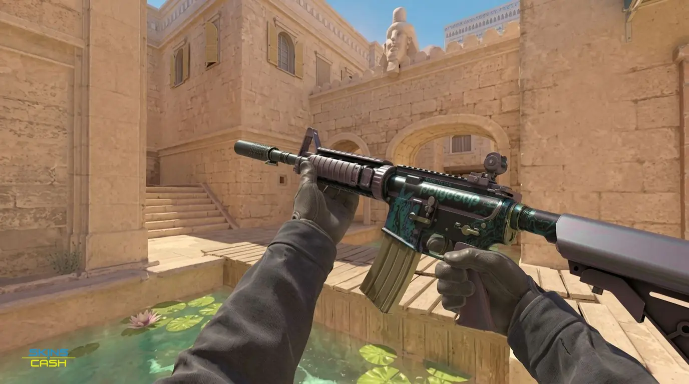 M4A4 | Polysoup — In-game inspect