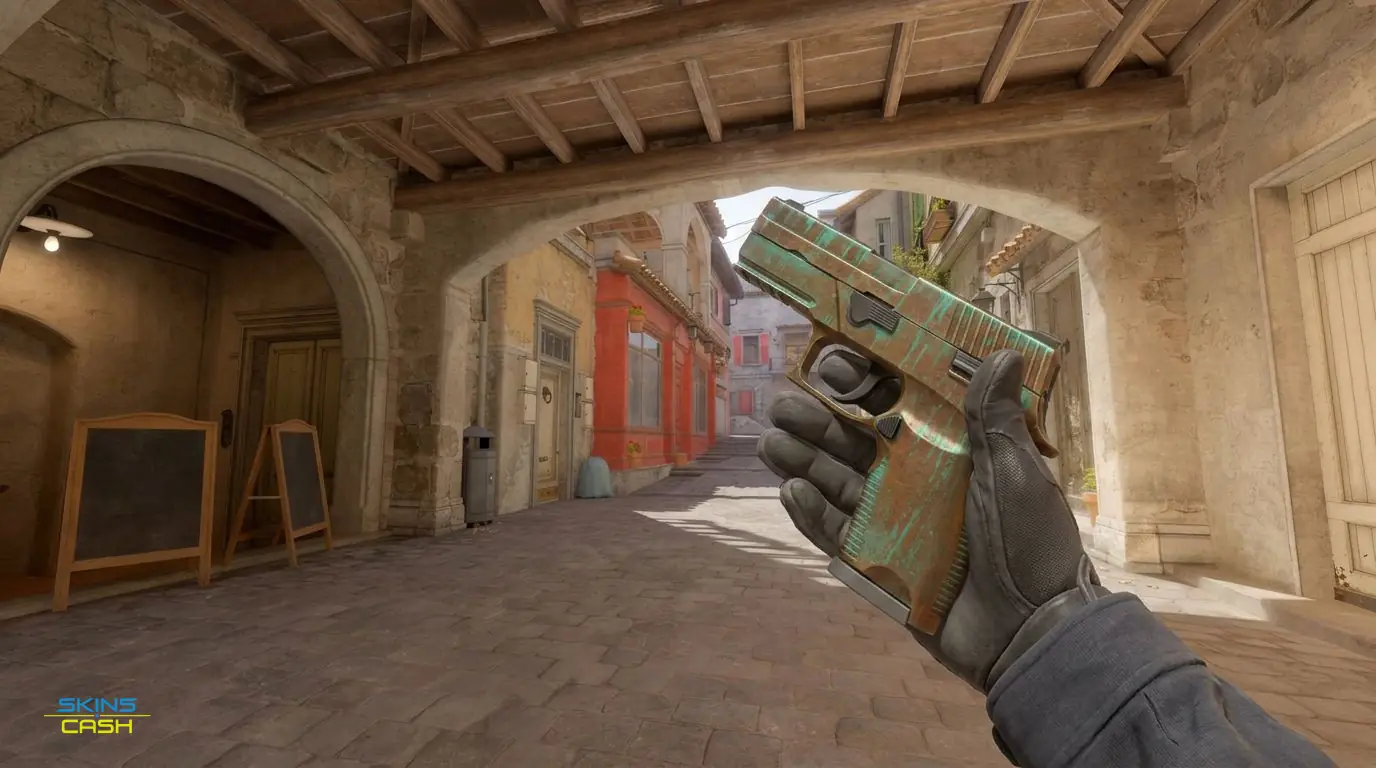 P250 | Verdigris — In-game inspect