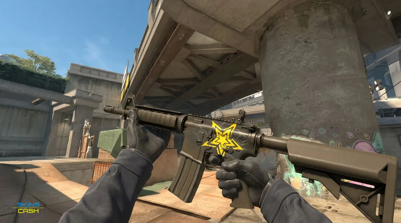 M4A4 | Zirka — In-game inspect