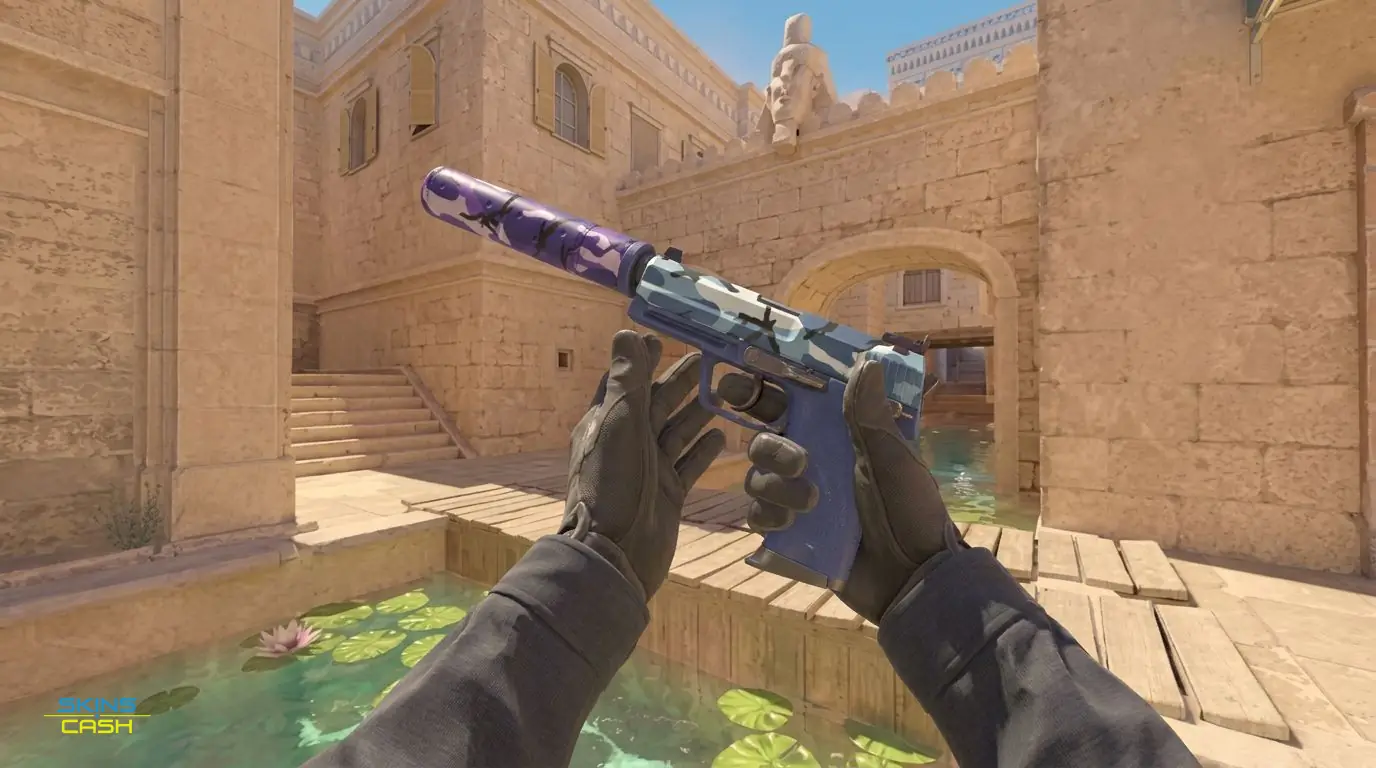 USP-S | Alpine Camo — In-game inspect