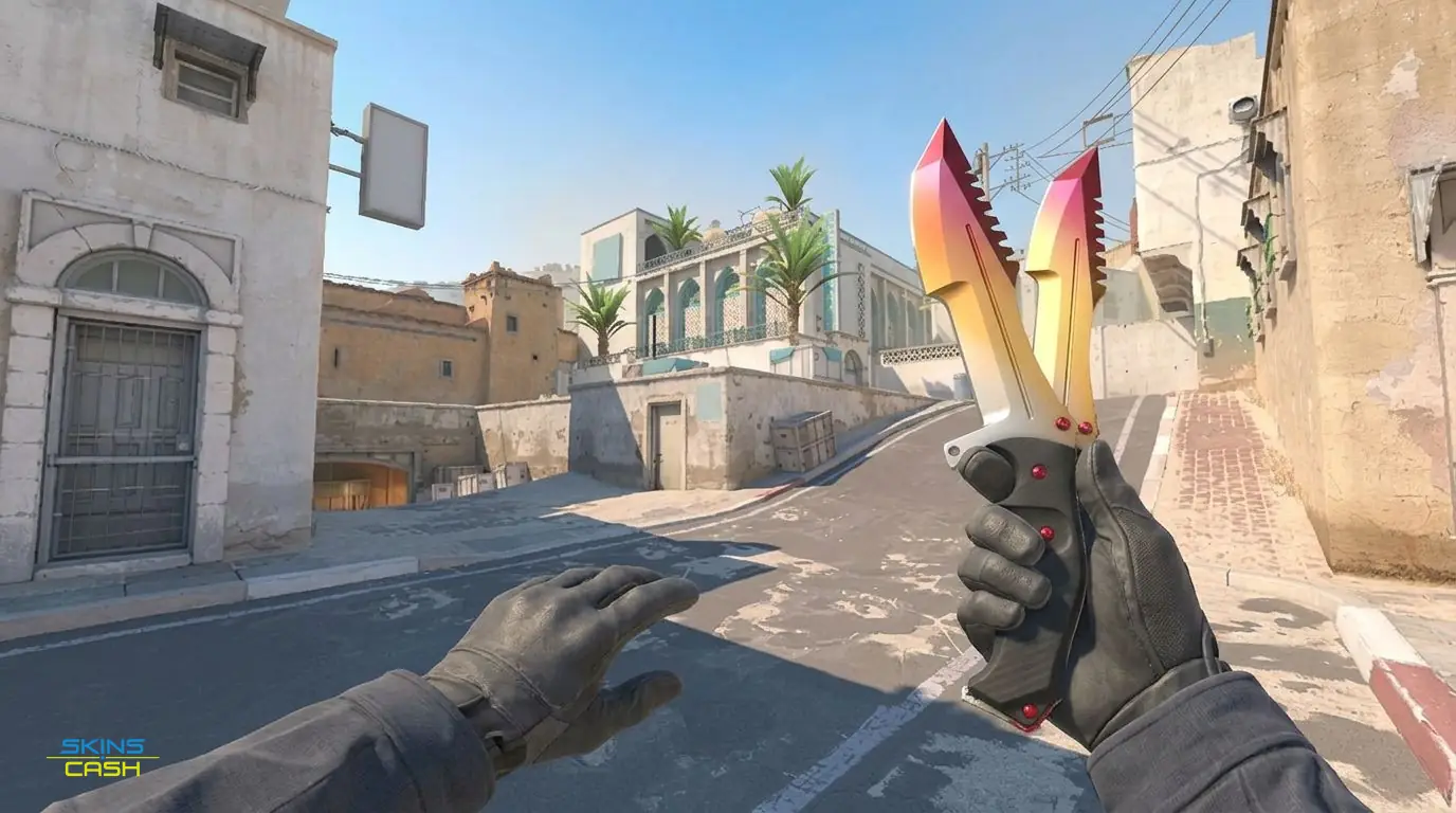 ★ Huntsman Knife | Fade — In-game inspect