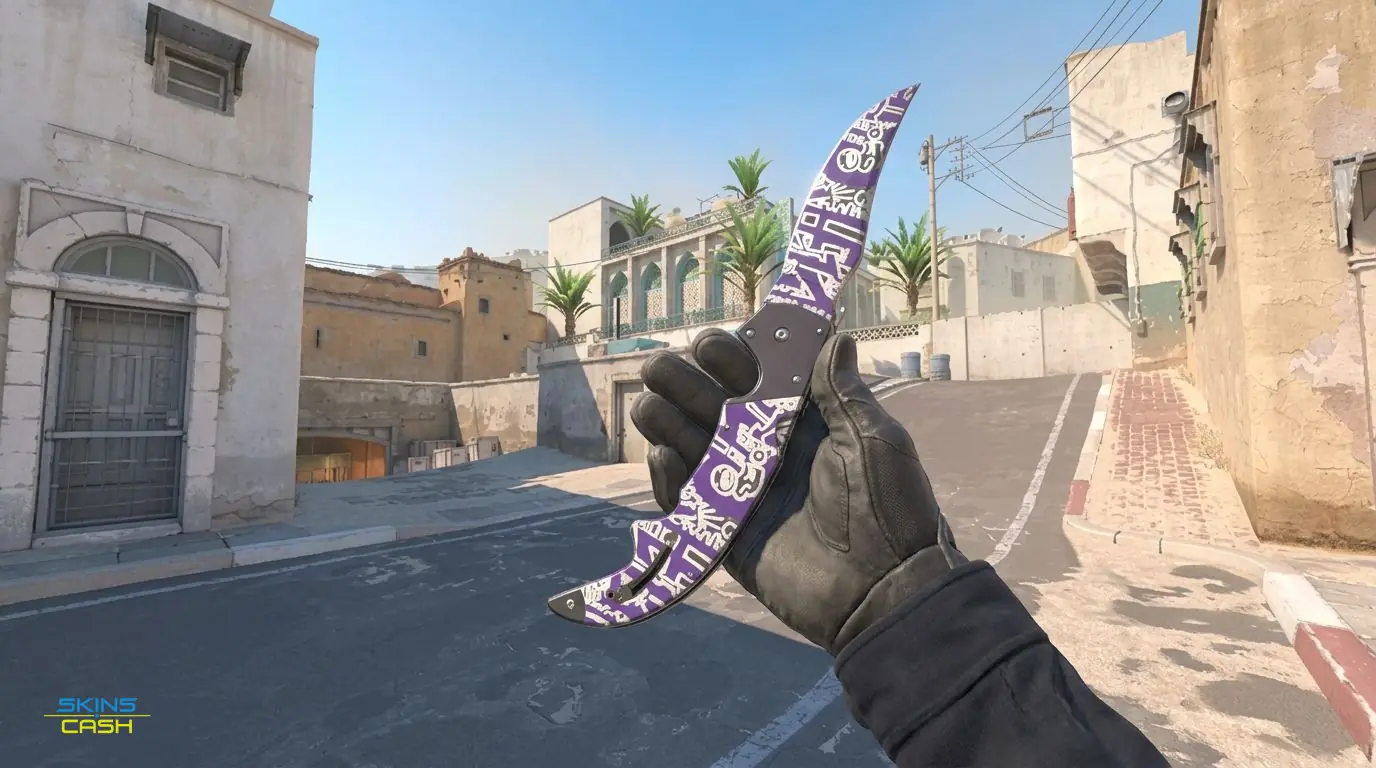 ★ Falchion Knife | Freehand — In-game inspect