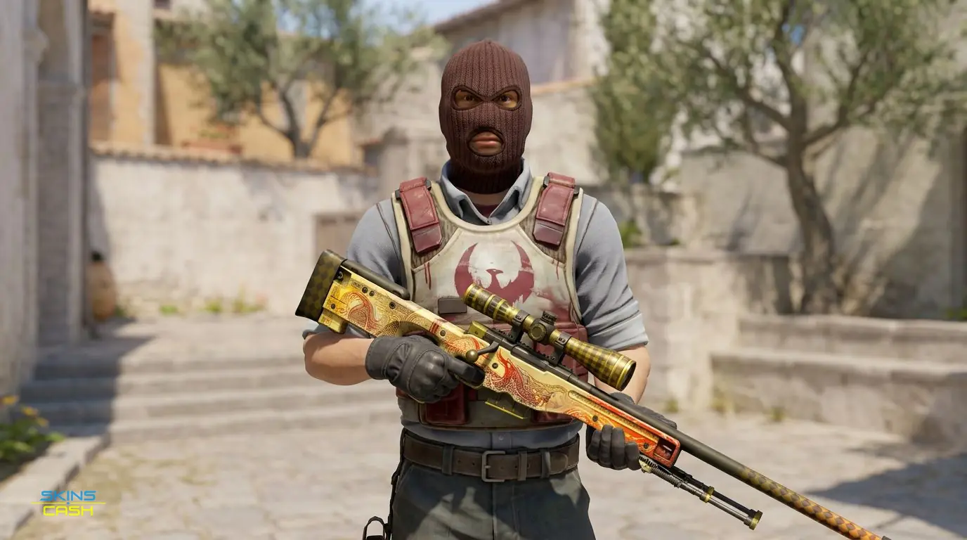 AWP | Dragon Lore — In the field