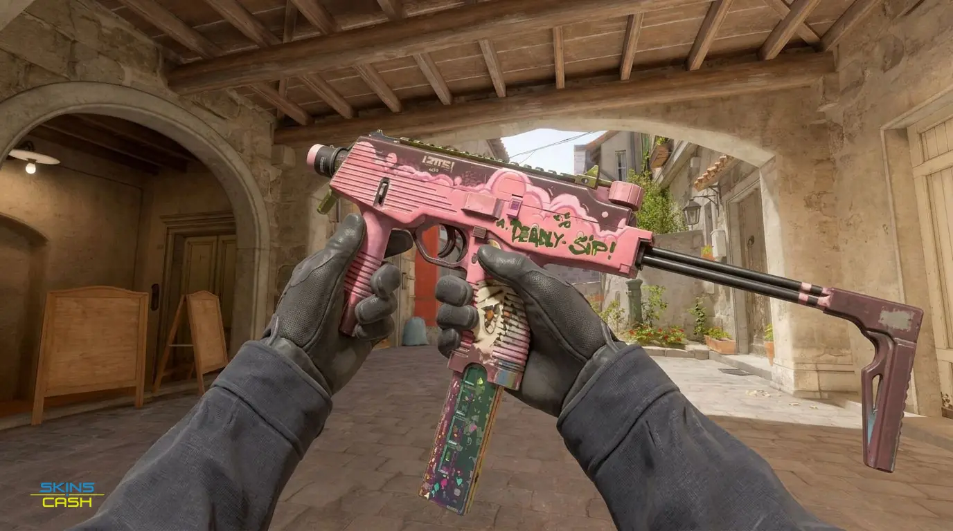 MP9 | Latte Rush — In-game inspect