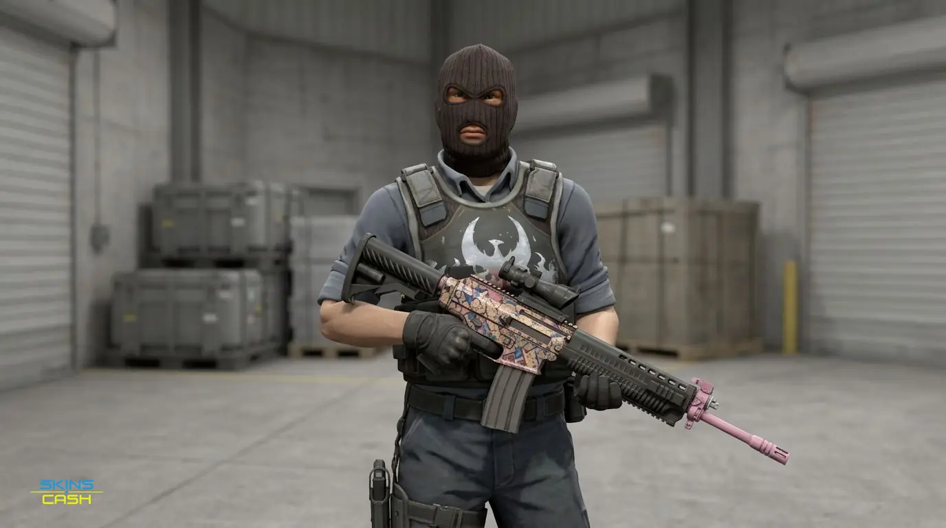 SG 553 | Desert Blossom — In the field
