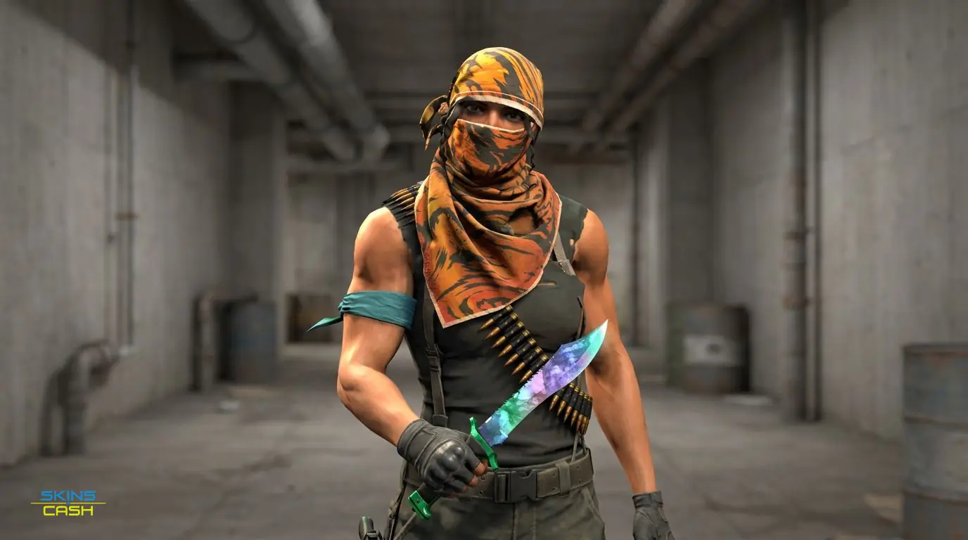★ Bowie Knife | Gamma Doppler Phase 1 — In the field