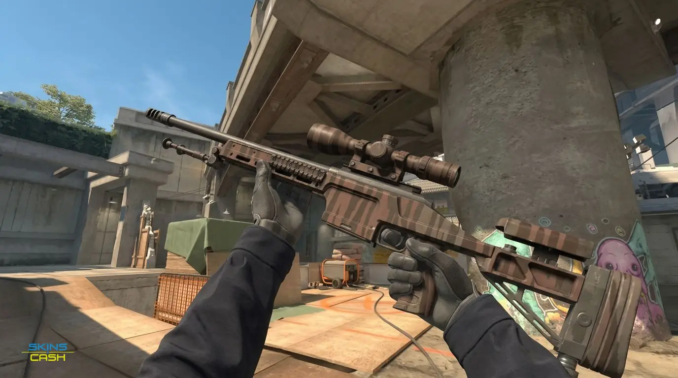 SSG 08 | Prey — In-game inspect