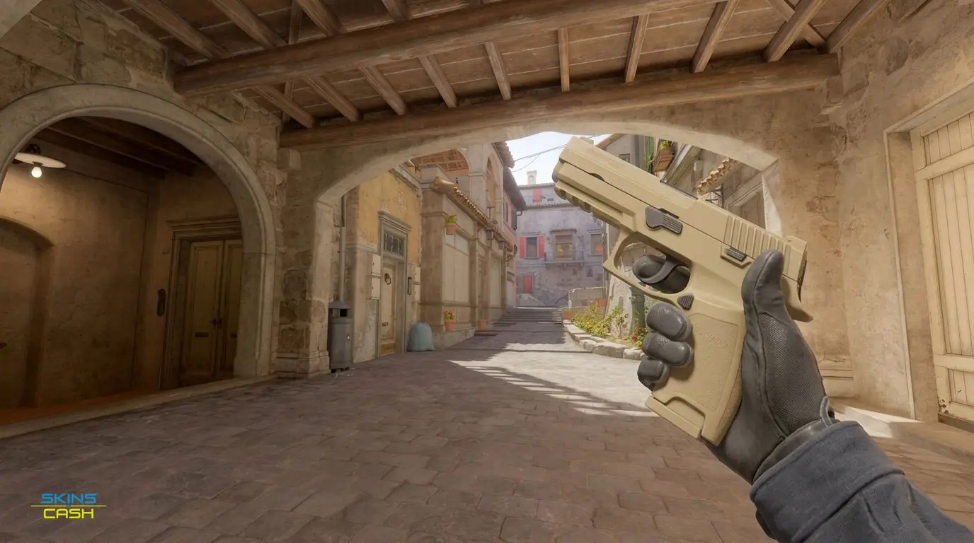 P250 | Sand Dune — In-game inspect