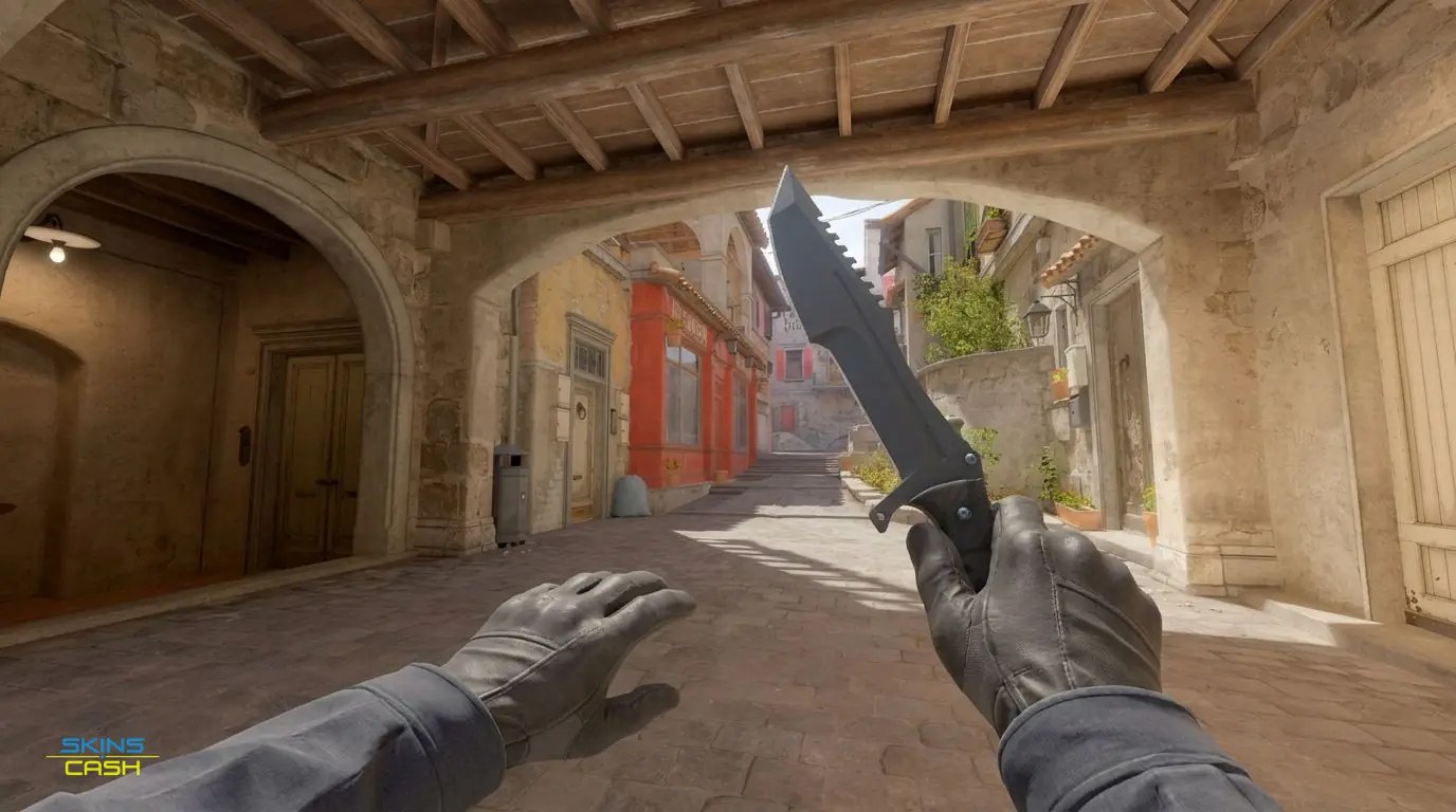 ★ Huntsman Knife | Night — In-game inspect