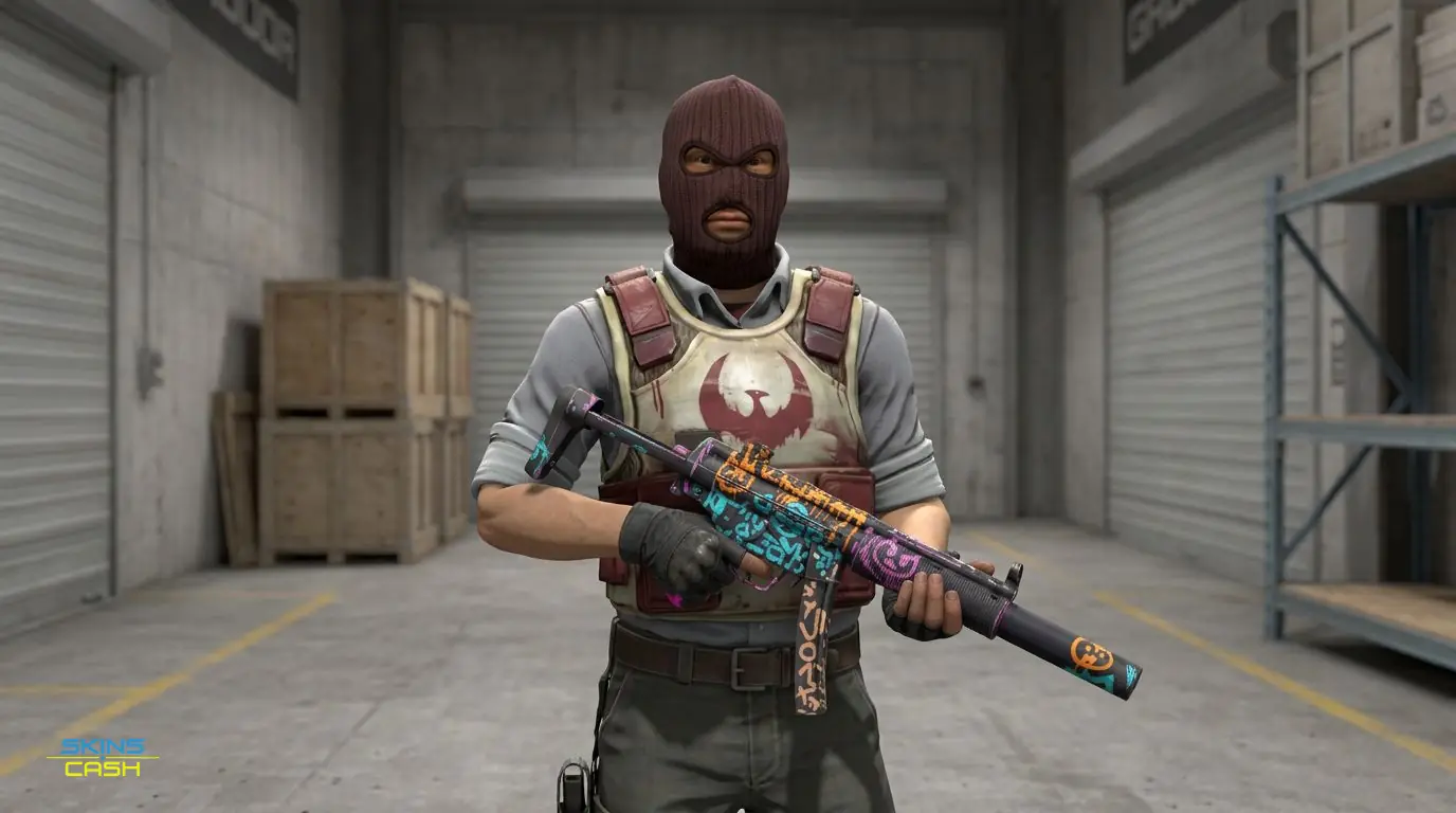 MP5-SD | Neon Squeezer — In the field