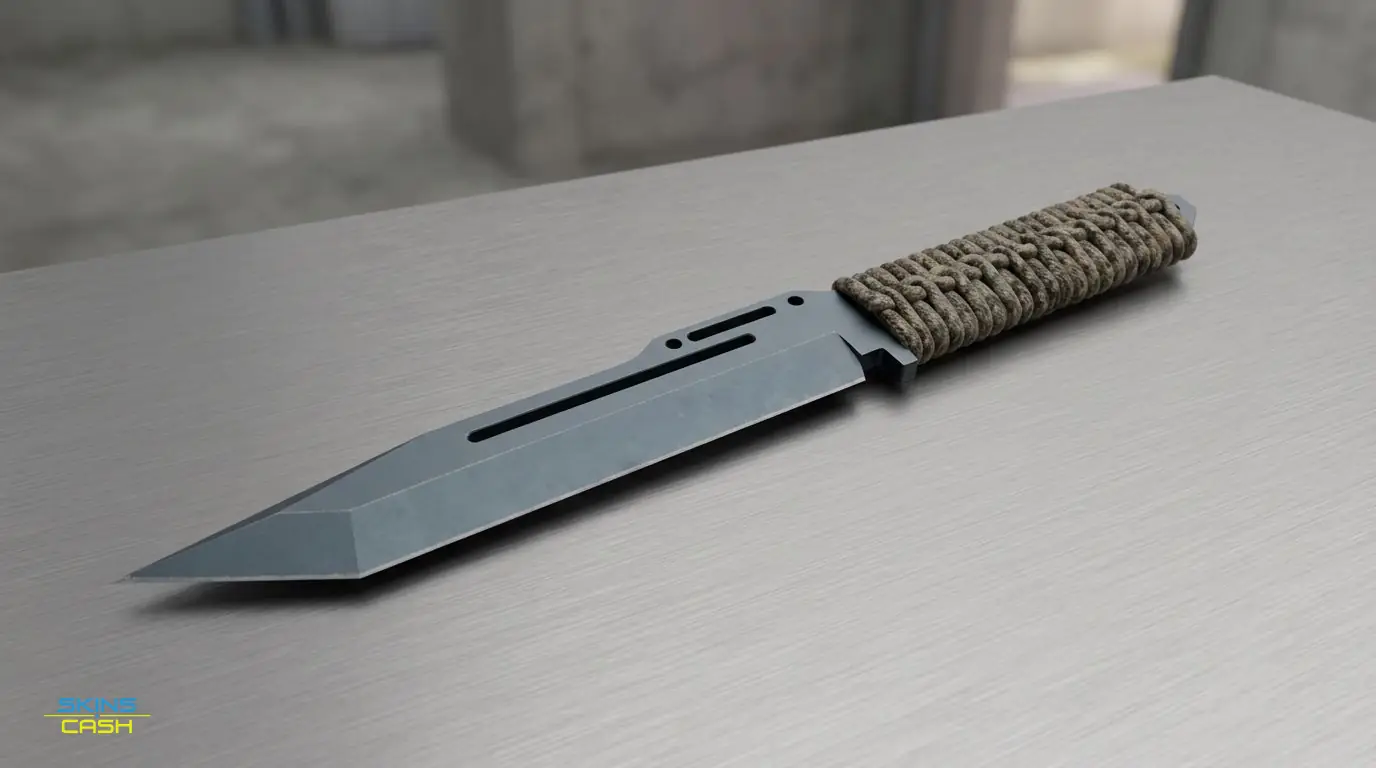 ★ Paracord Knife | Blue Steel — Product view