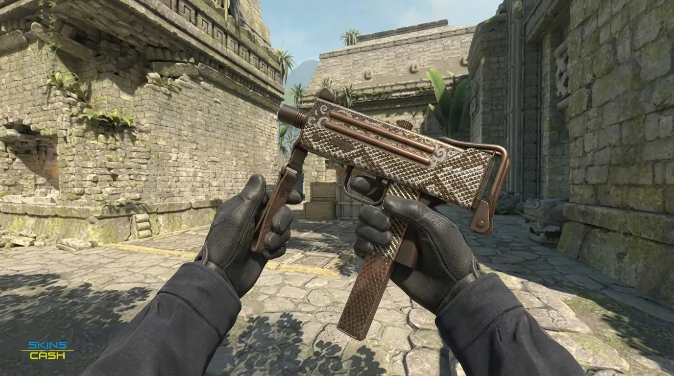 MAC-10 | Hot Snakes — In-game inspect