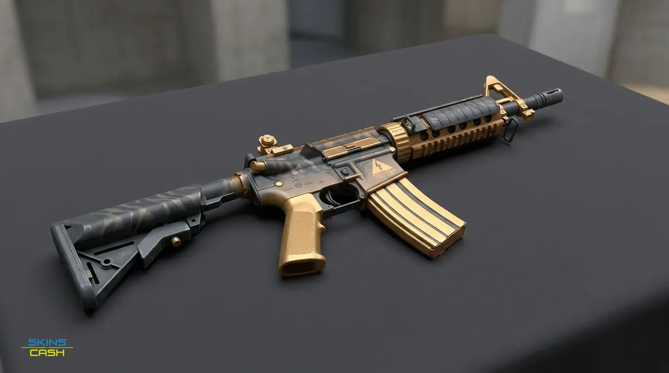 M4A4 | Sheet Lightning — Product view