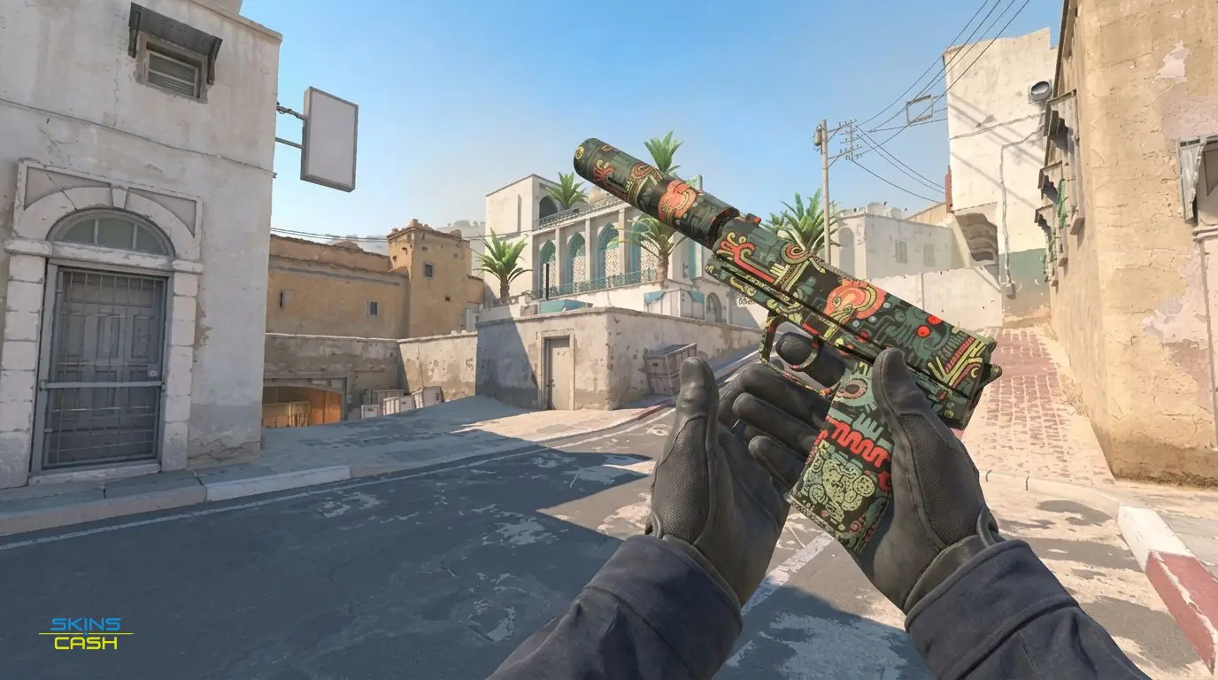 USP-S | Ancient Visions — In-game inspect