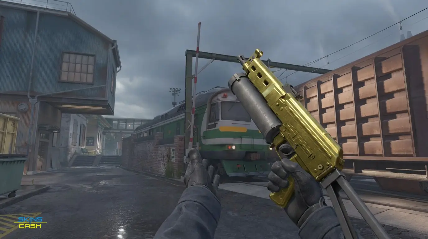 PP-Bizon | Brass — In-game inspect