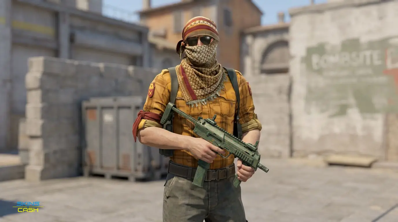 MP7 | Teal Blossom — In the field