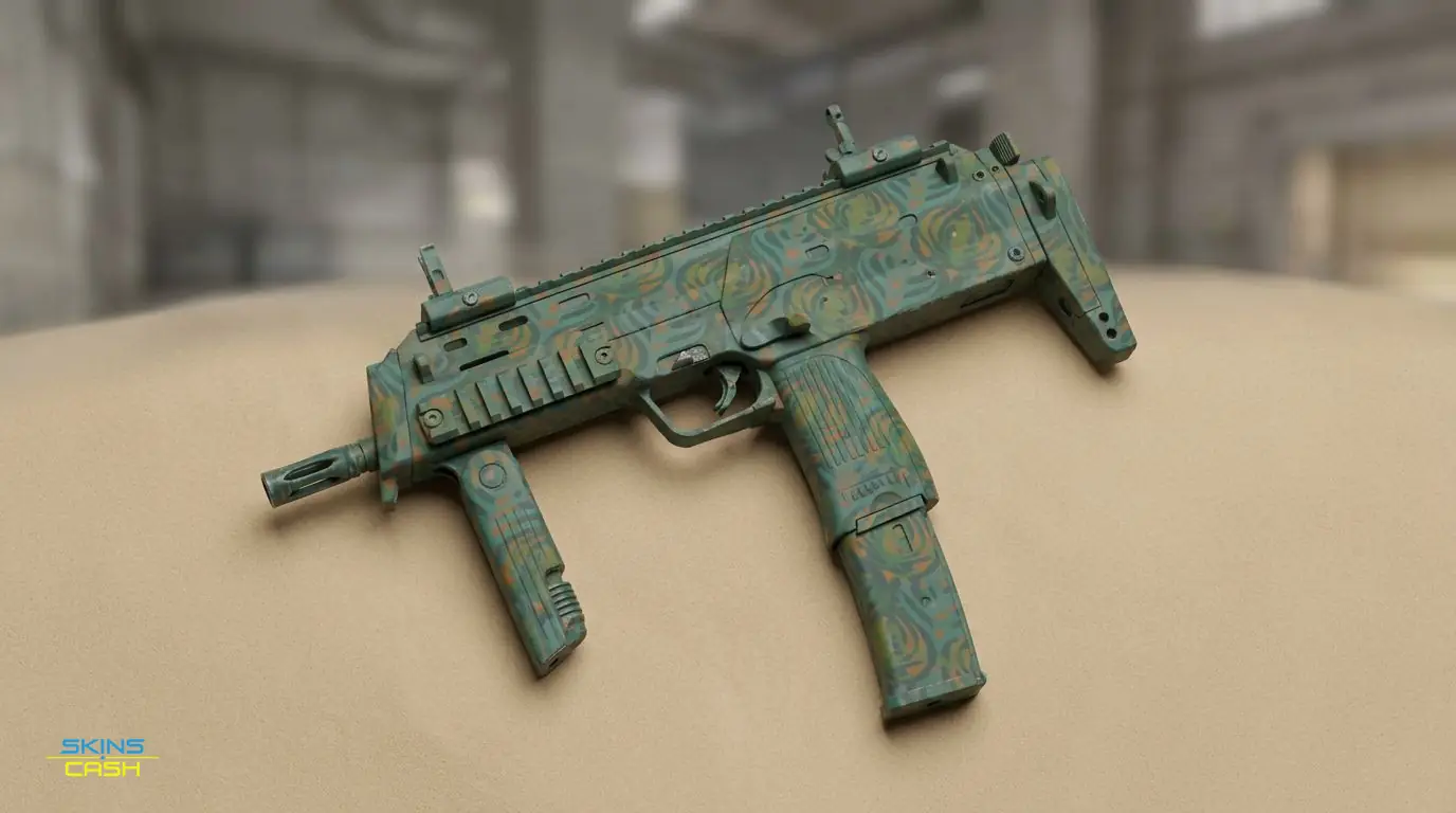 MP7 | Teal Blossom — Product view